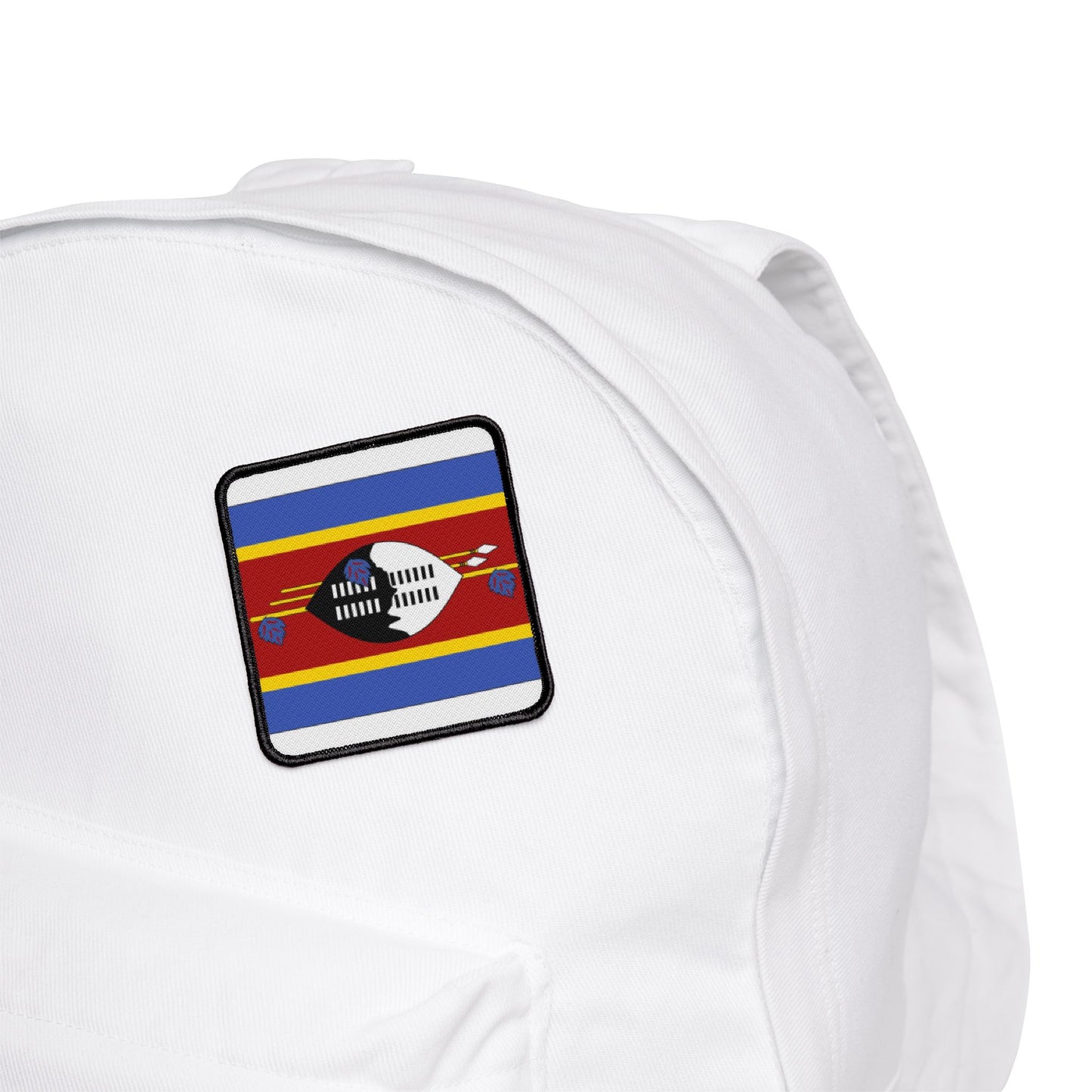 Flag Village Eswatini Flag Embroidery Iron-On Patches