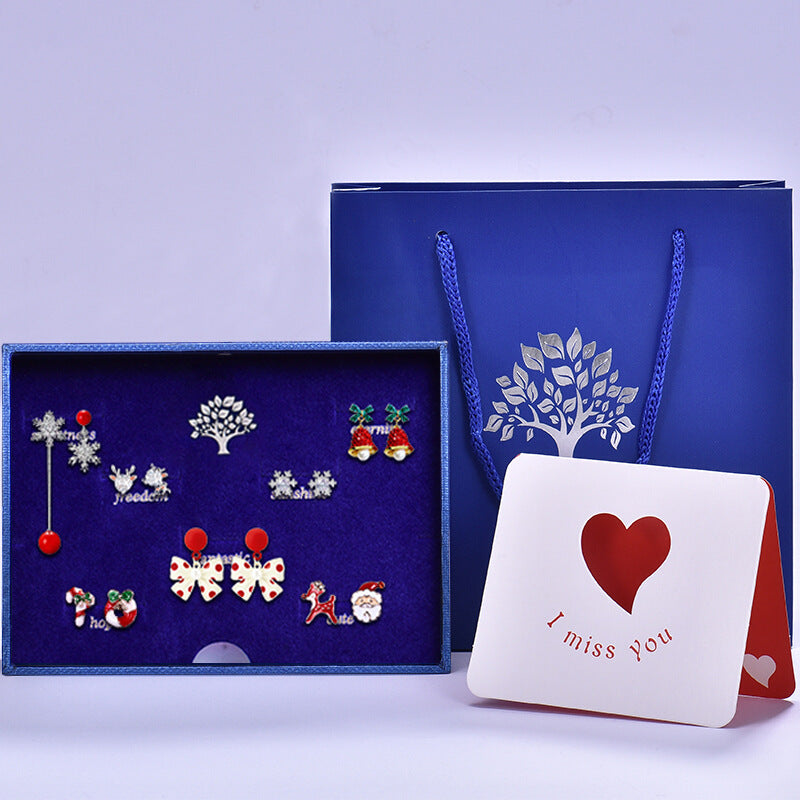 Flag Village Gift Box Set Fashion Temperament Bow