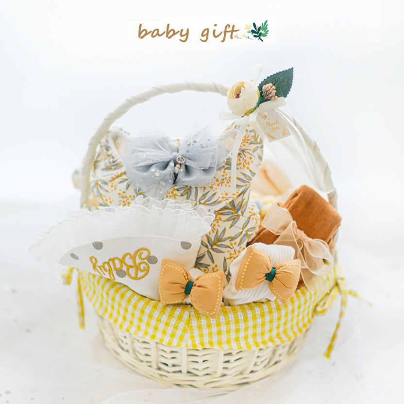 Flag Village Four Seasons Baby Clothes Gift Box Newborn Set