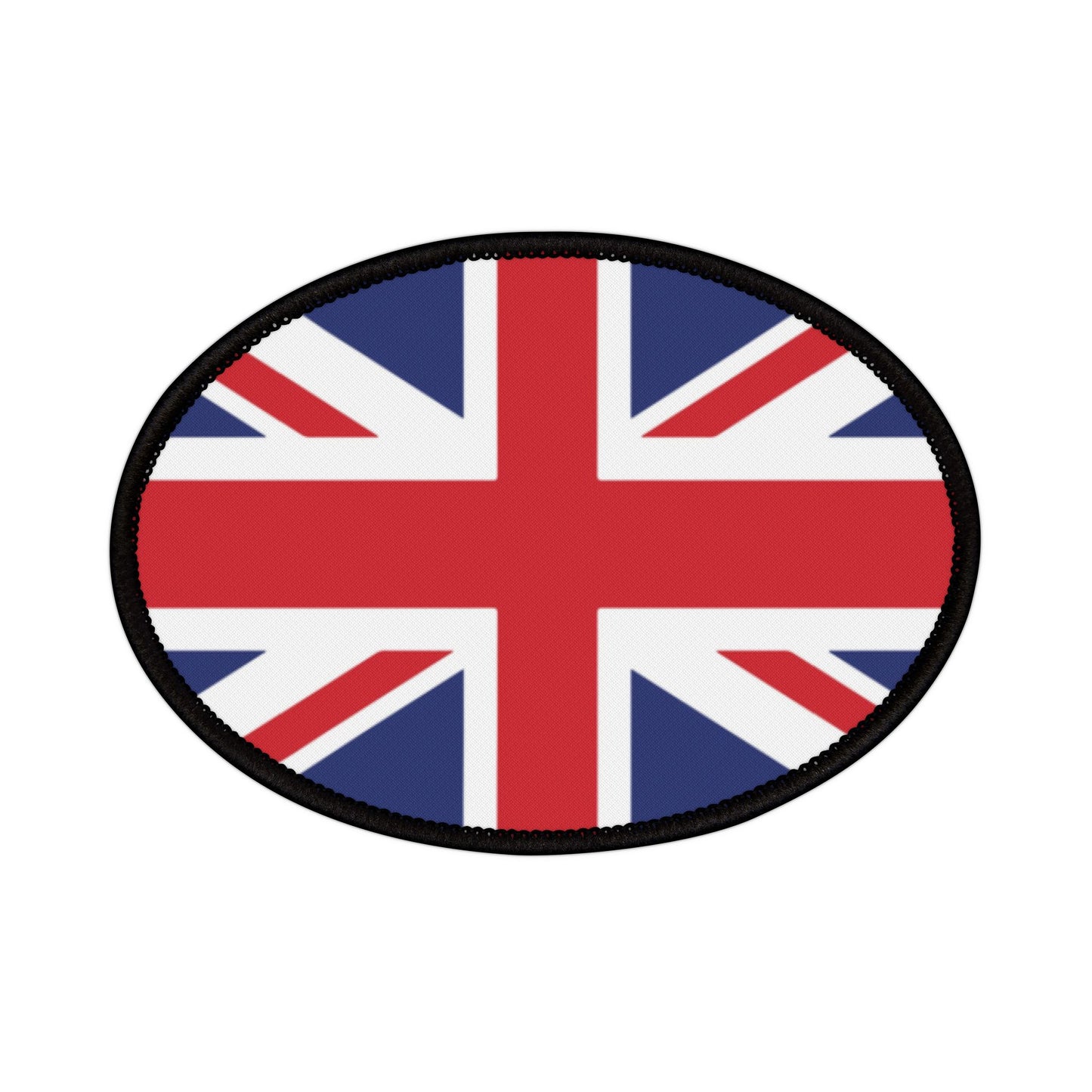 Flag Village United Kingdom Flag Embroidery Iron-On Patches