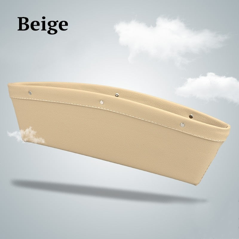 Flag Village Auto Tools Car Organizer Box Caddy Catcher PU Leather Seat Gap Storage Bag