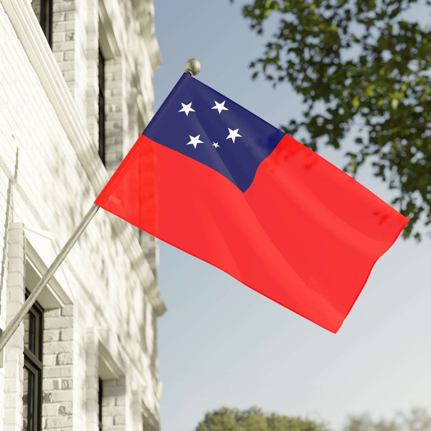 Flag Village Samoa Flag 18" x 12" / 36" x 24" / 60" x 36"