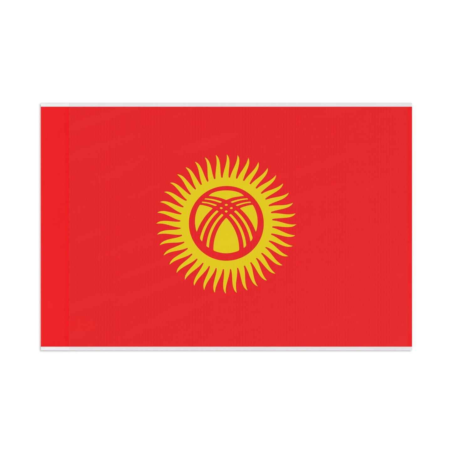 Flag Village Kyrgyzstan Flag 18" x 12" / 36" x 24" / 60" x 36"