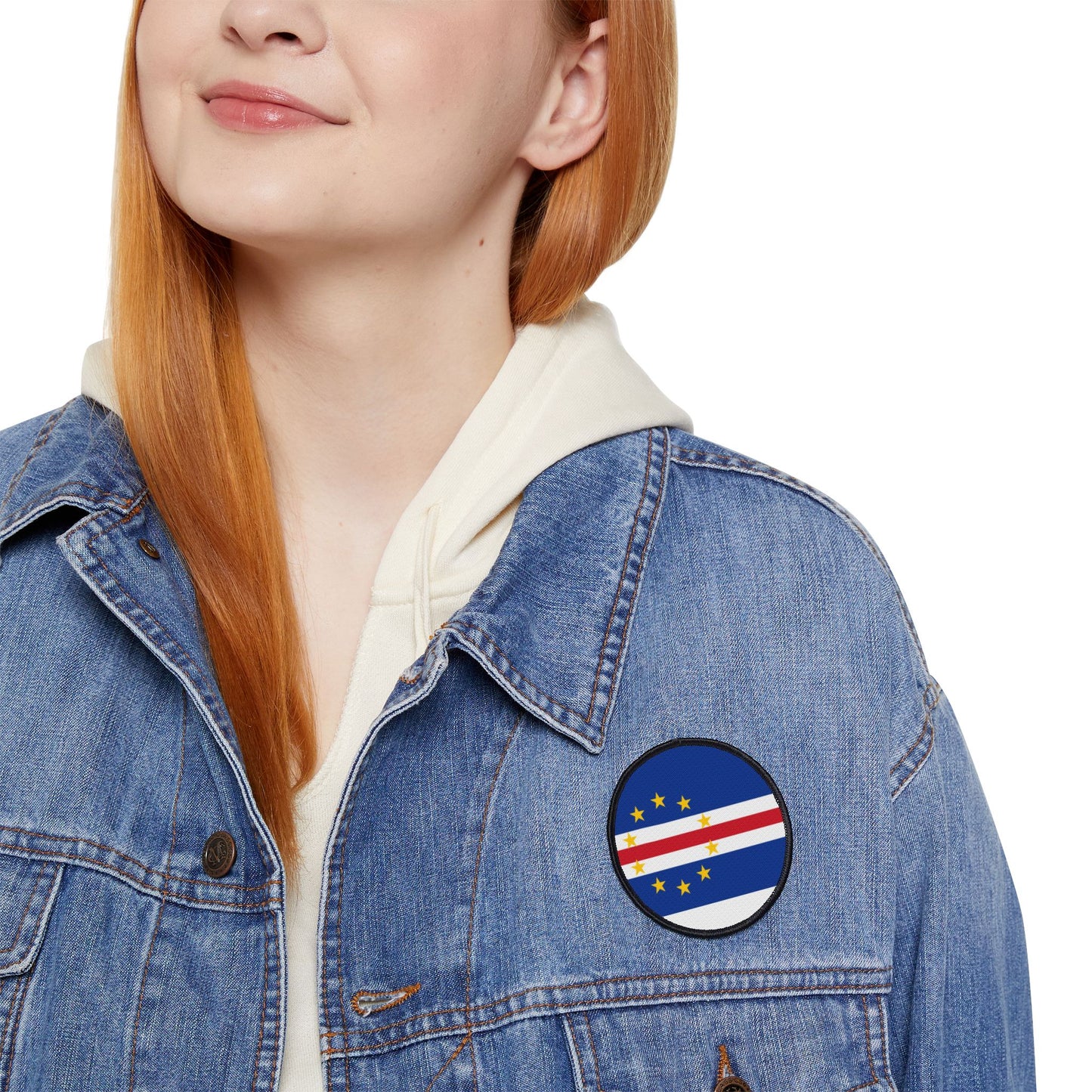 Flag Village Cape Verde Flag Embroidery Iron-On Patches