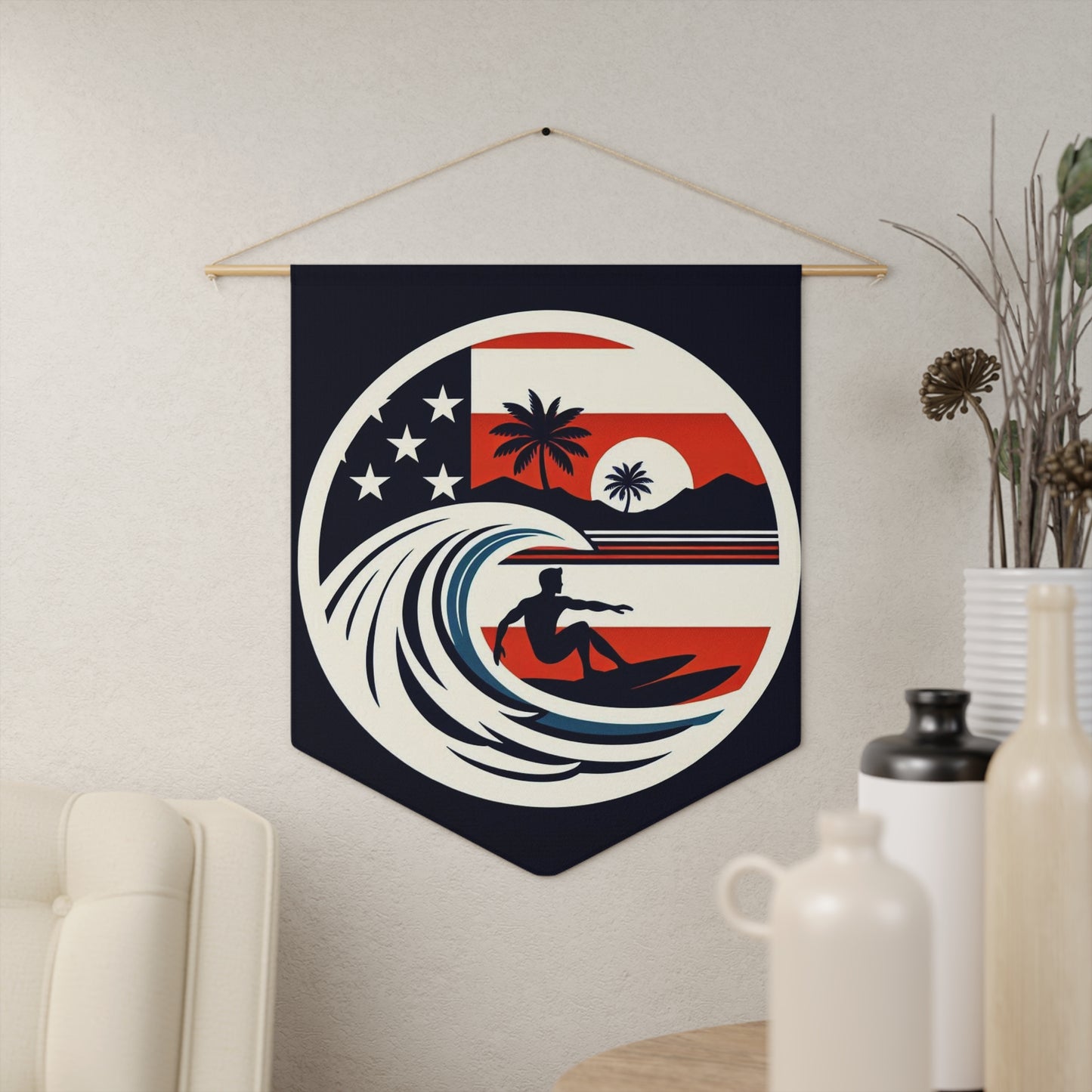 Flag Village Hawaii State Flag Pennant Sporting Home Wall decoration HI0002