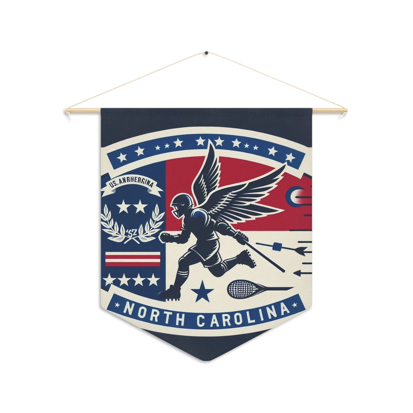 Flag Village North Carolina State Flag Pennant Sporting Home Wall decoration NC0002