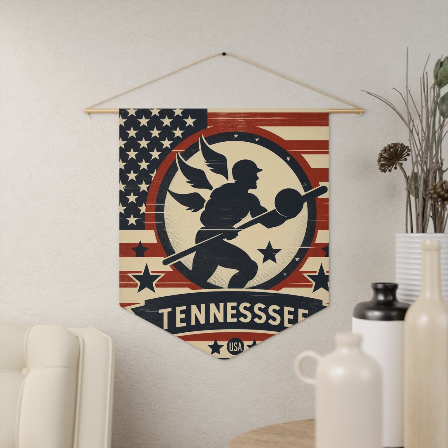 Flag Village Tennessee State Flag Pennant Sporting Home Wall decoration TN0001