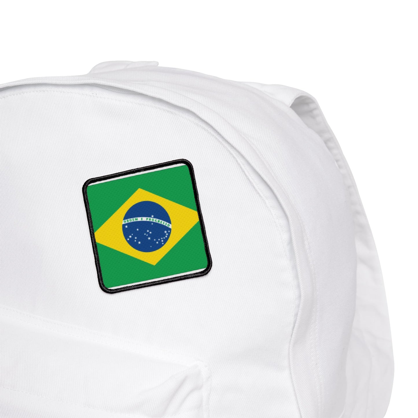 Flag Village Brazil Flag Embroidery Iron-On Patches