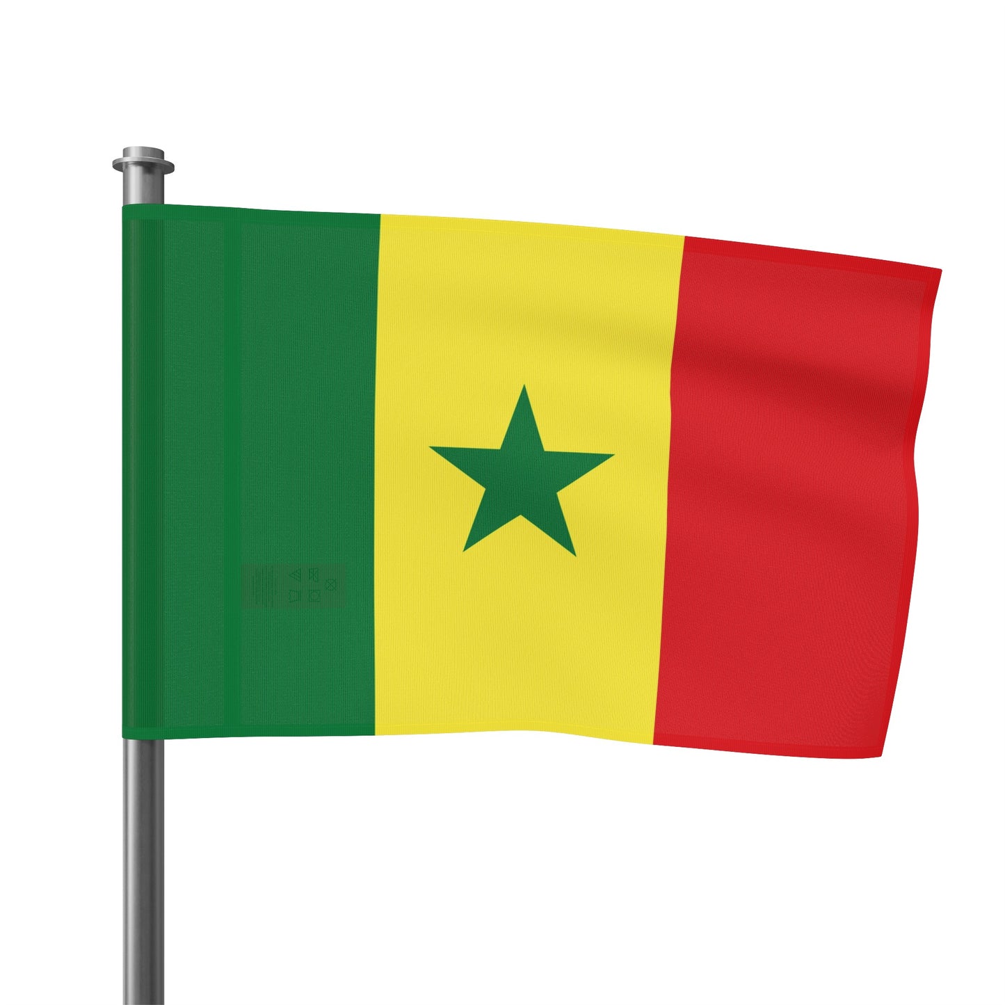 Flag Village Senegal Flag 18" x 12" / 36" x 24" / 60" x 36"