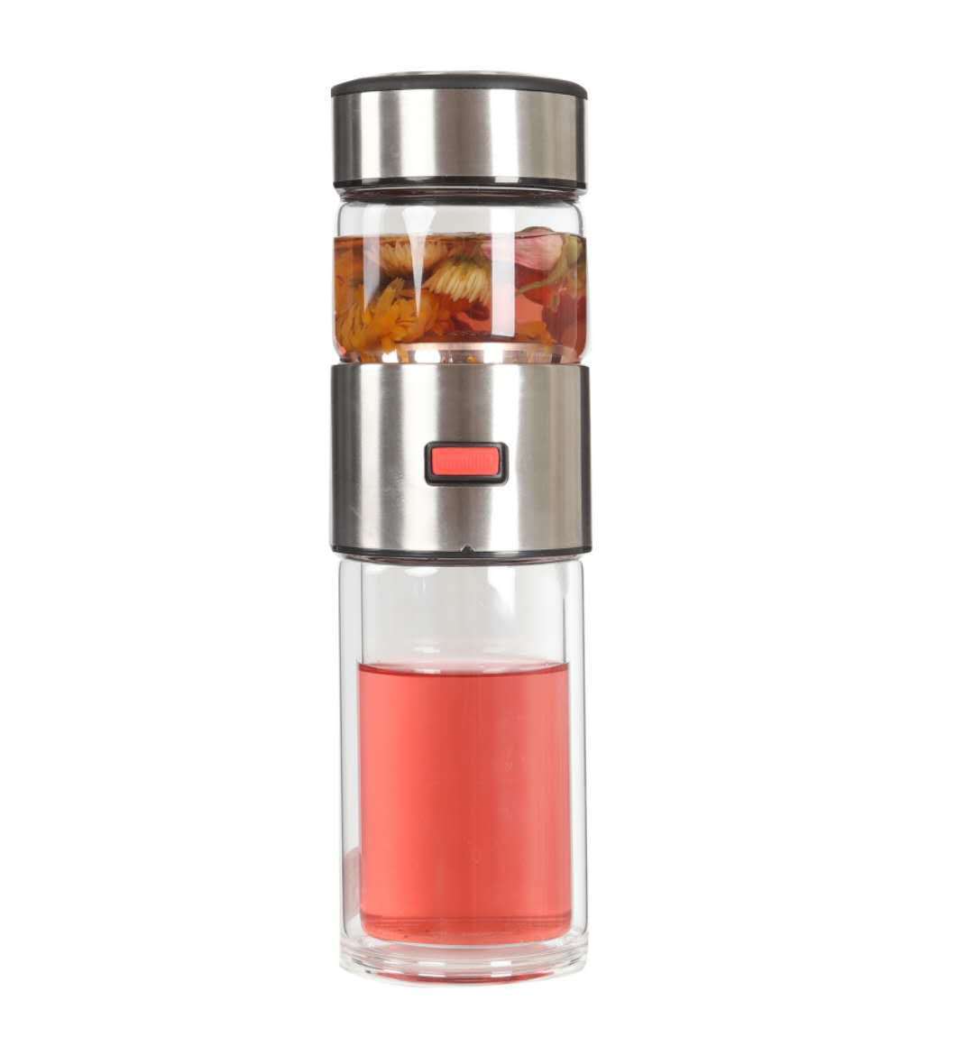 Flag Village Car Tea And Water Separation Glass Portable Gift Box Set