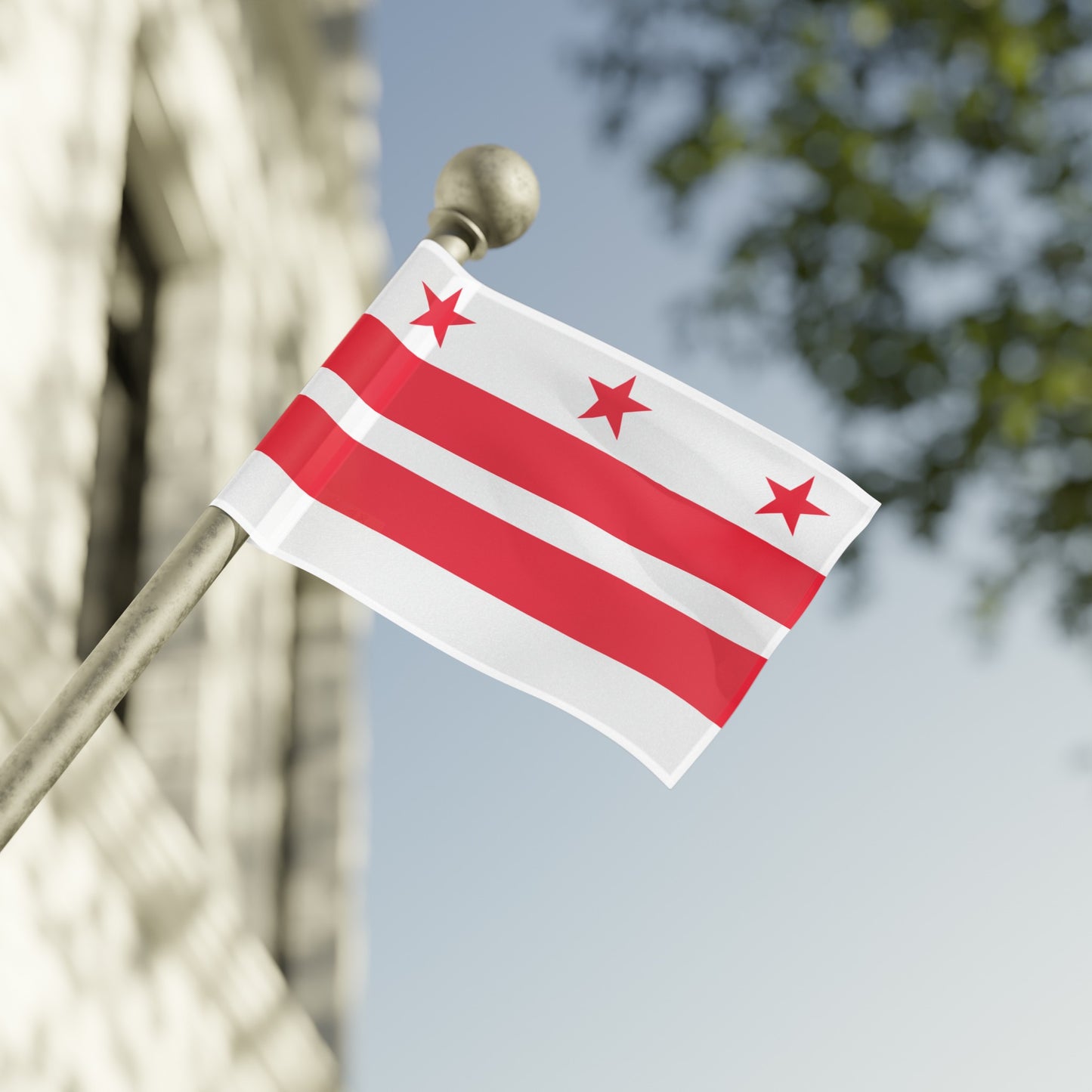 Flag Village USA District of Columbia State Flag 18" x 12" / 36" x 24" / 60" x 36"