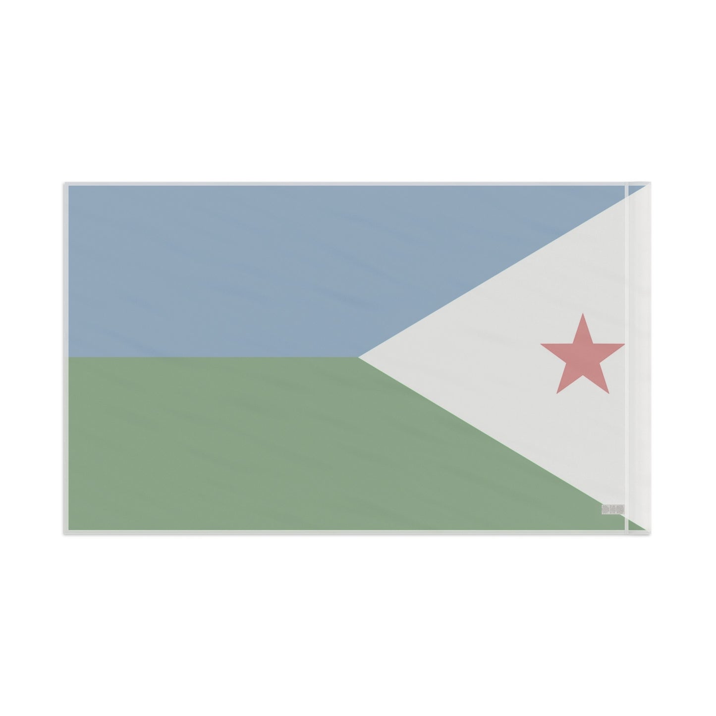 Flag Village Djibouti Flag 18" x 12" / 36" x 24" / 60" x 36"