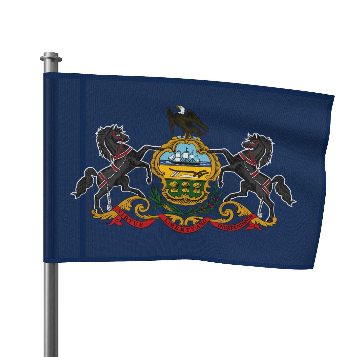 Flag Village USA Pennsylvania State Flag 18" x 12" / 36" x 24" / 60" x 36"