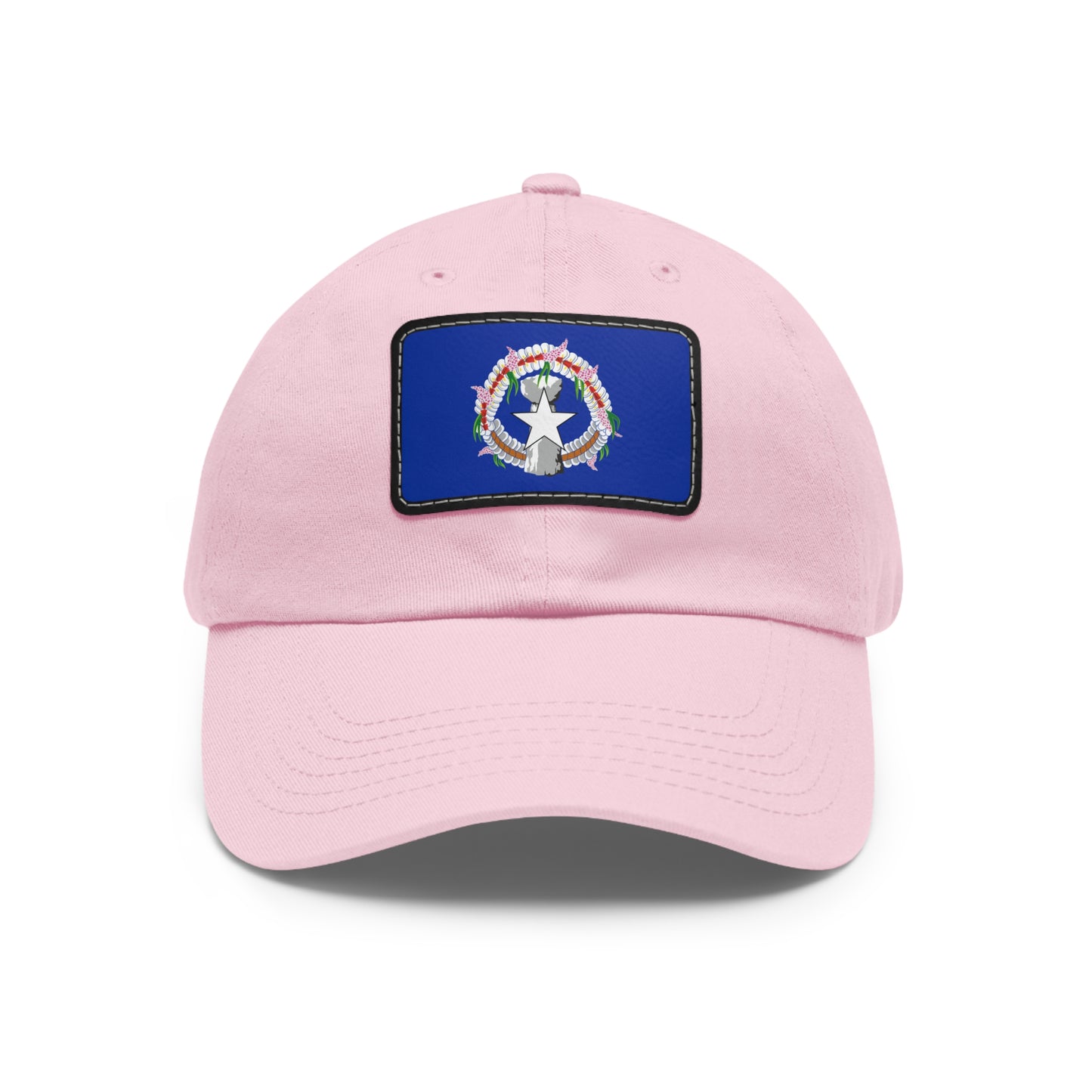 Flag Village USA Northern Mariana Islands State Flag Hat Cap with Leather Patch