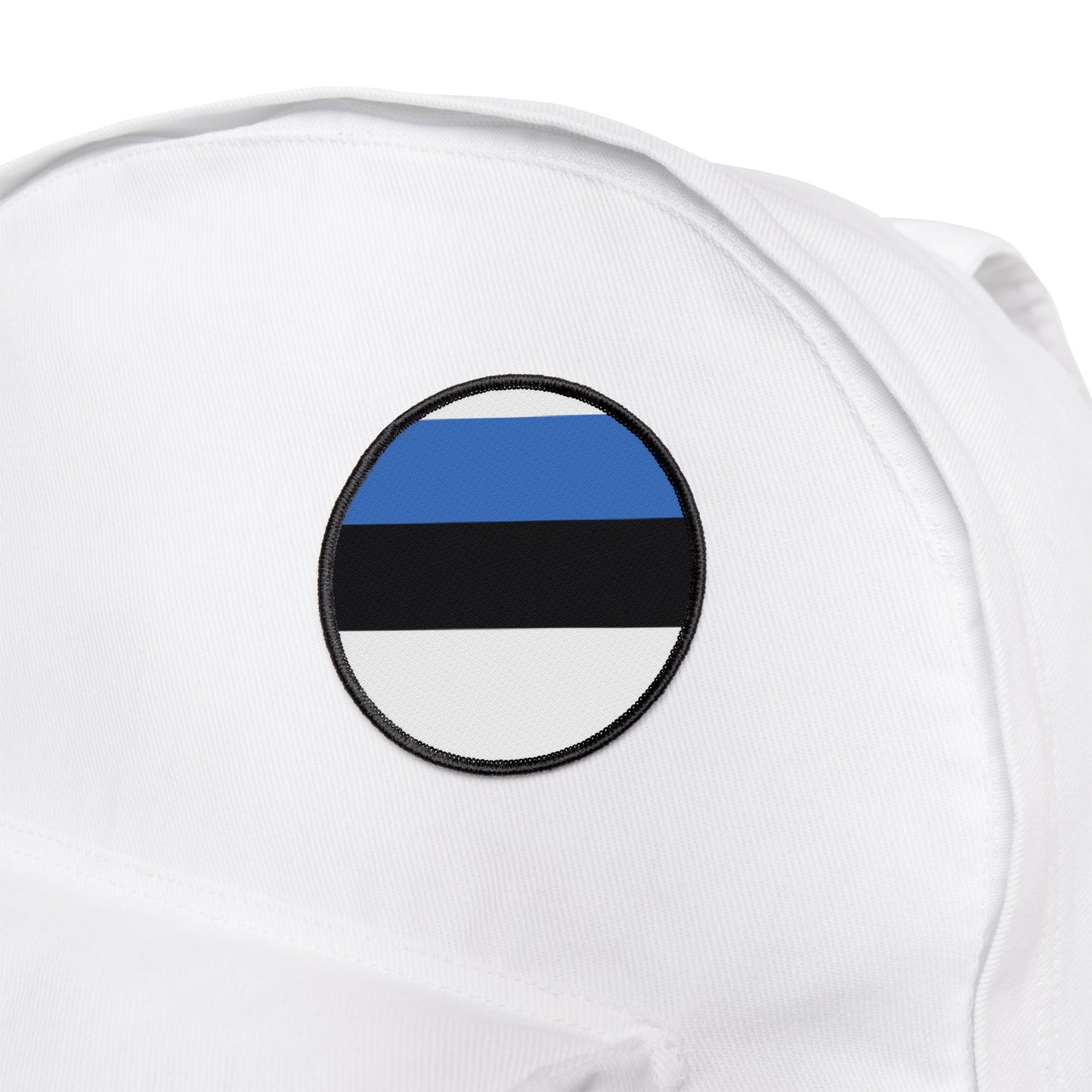 Flag Village Estonia Flag Embroidery Iron-On Patches