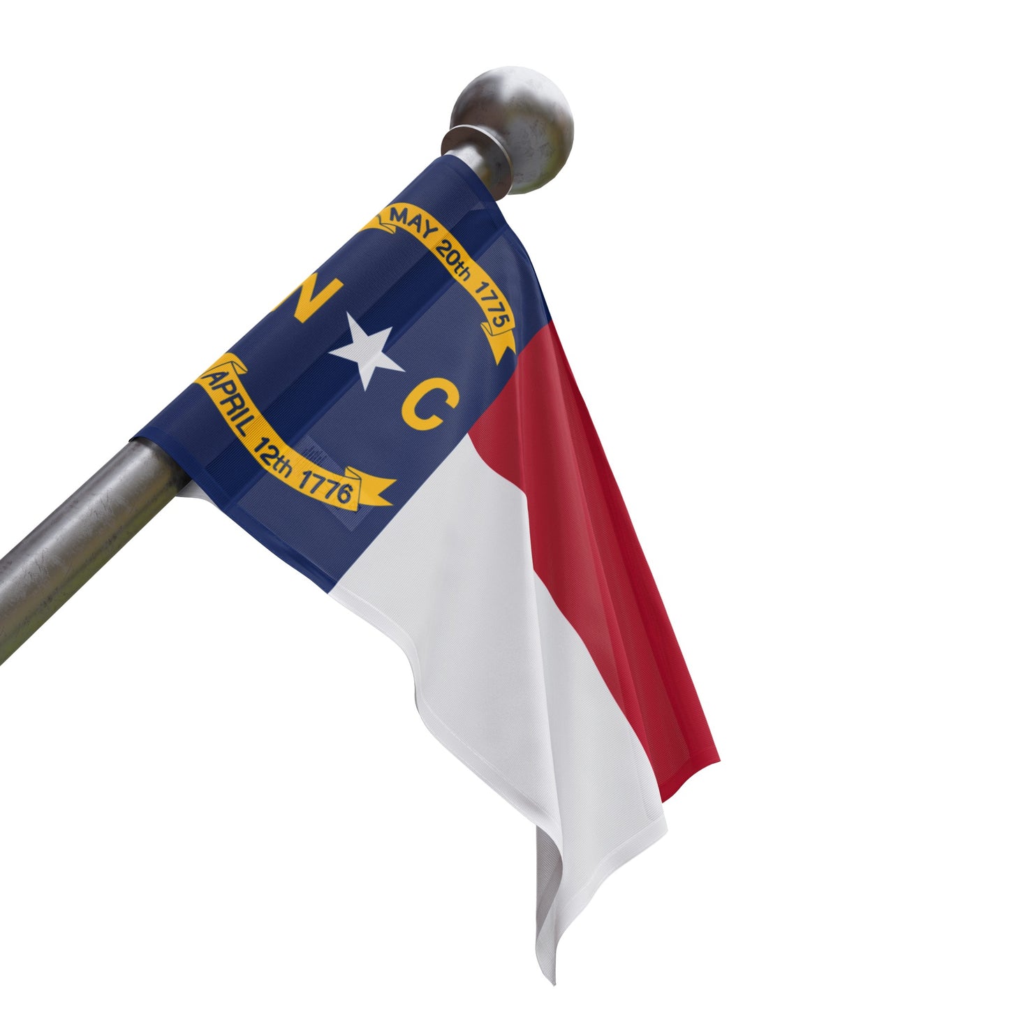 Flag Village USA North Carolina State Flag 18" x 12" / 36" x 24" / 60" x 36"