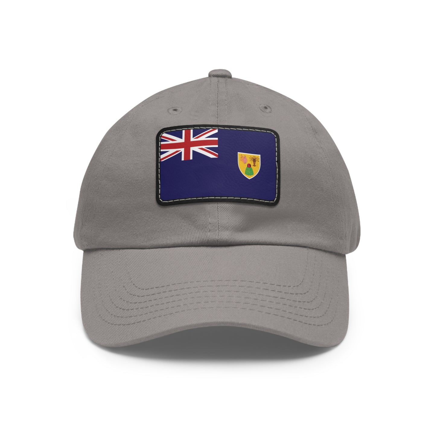 Flag Village Turks And Caicos Islands Flag Hat Cap with Leather Patch