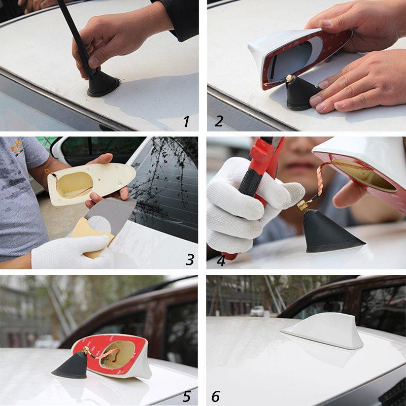 Flag Village Auto Tools Car Shark Fin Antenna