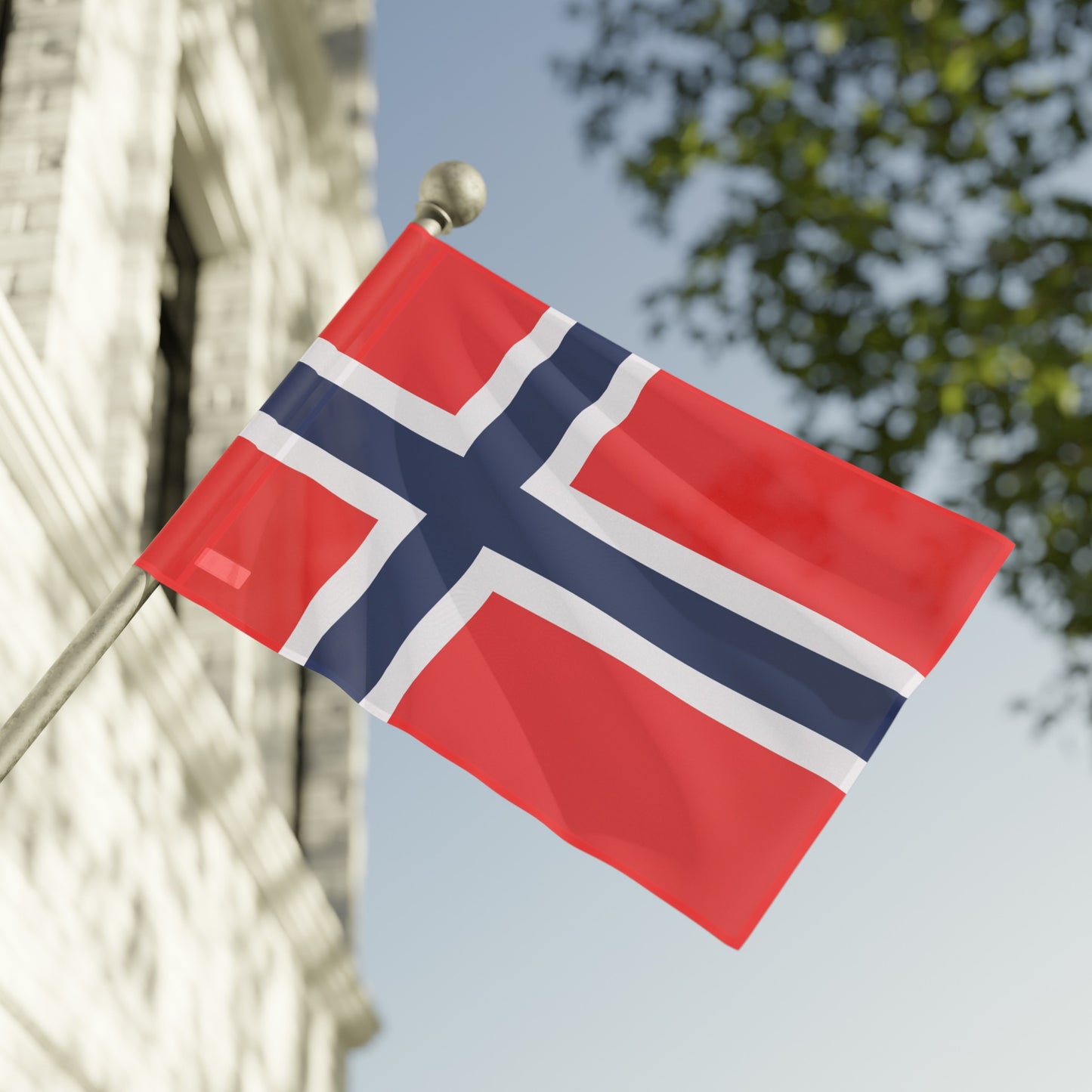 Flag Village Norway Flag 18" x 12" / 36" x 24" / 60" x 36"