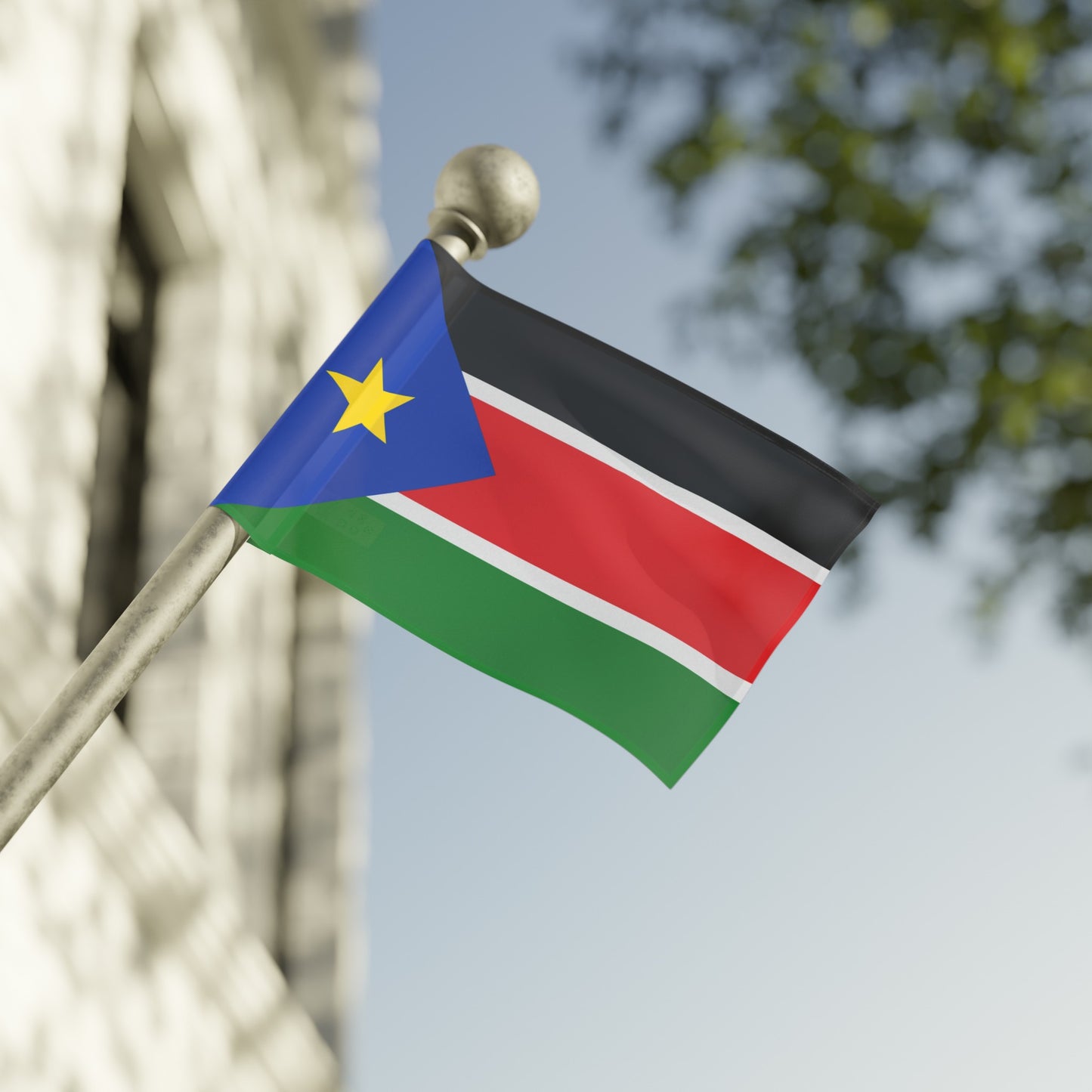 Flag Village South Sudan Flag 18" x 12" / 36" x 24" / 60" x 36"