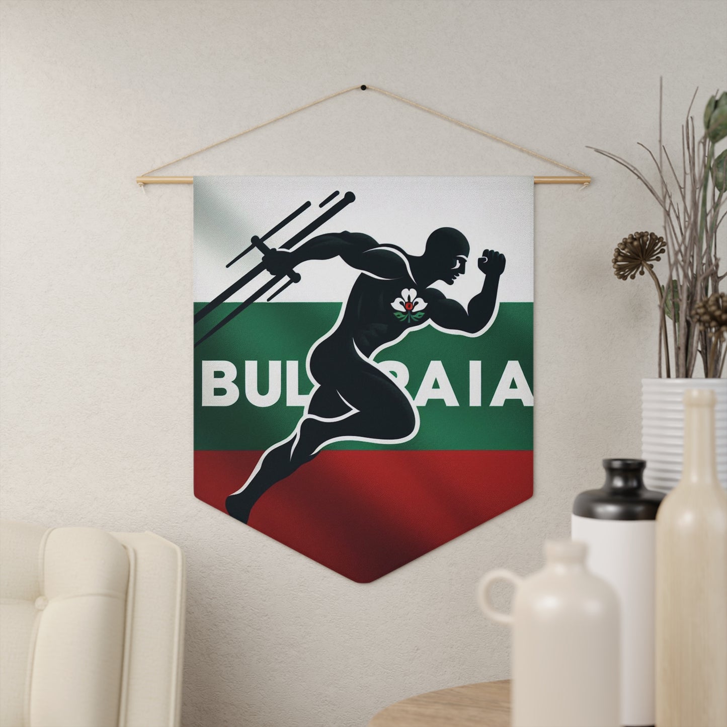 Flag Village Bulgaria Flag Pennant Sporting Home Wall decoration BGR0001