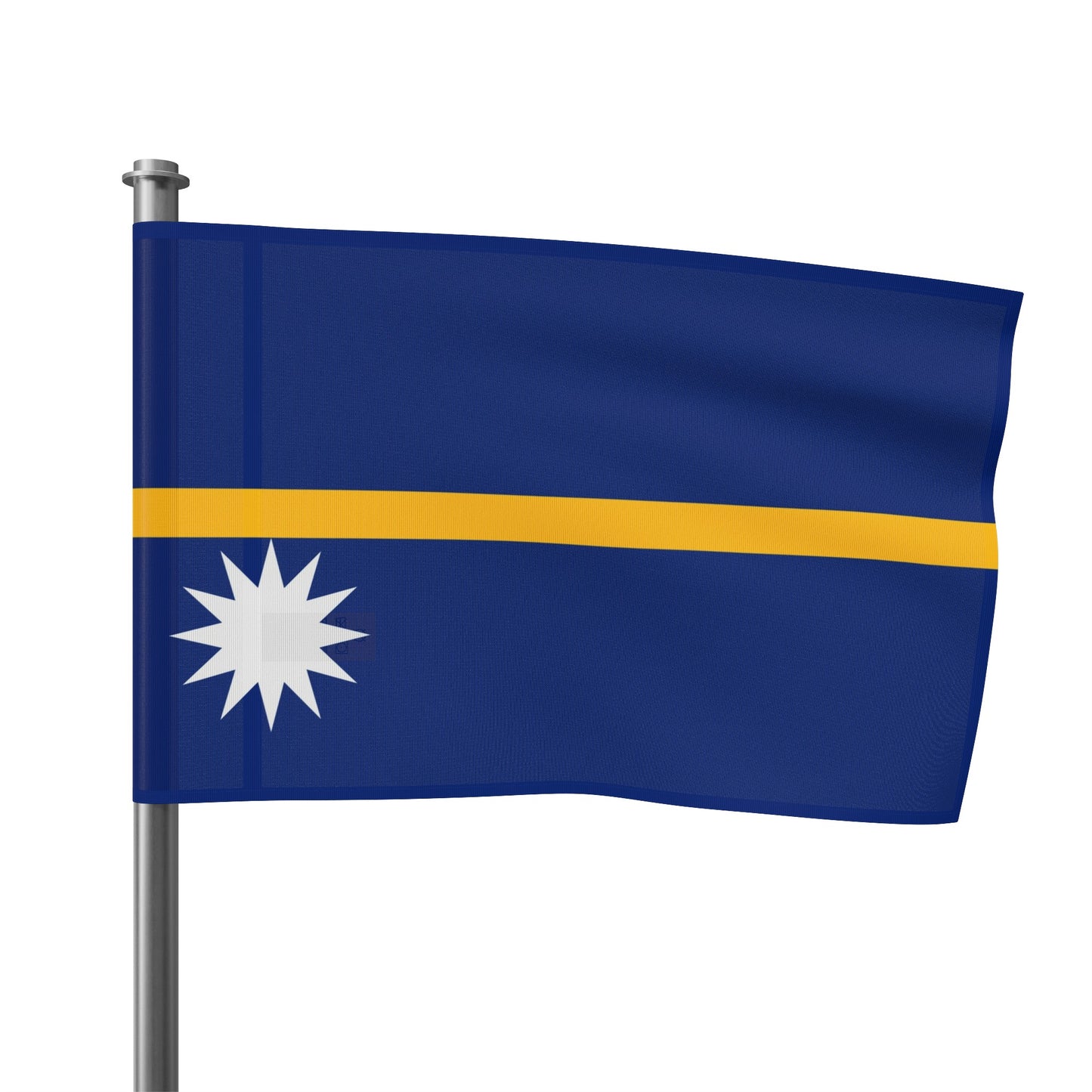 Flag Village Nauru Flag 18" x 12" / 36" x 24" / 60" x 36"