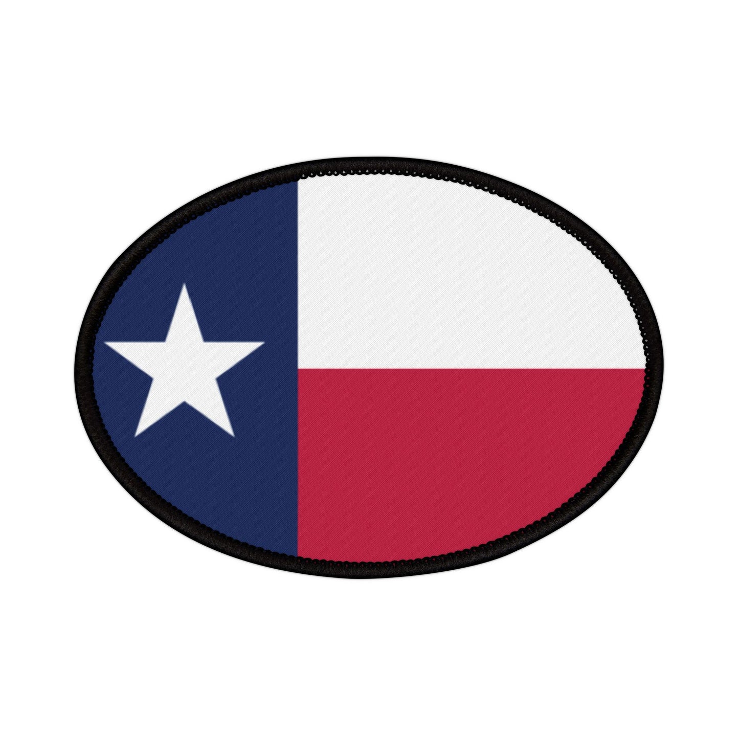 Flag Village Texas State Flag Embroidery Iron-On Patches