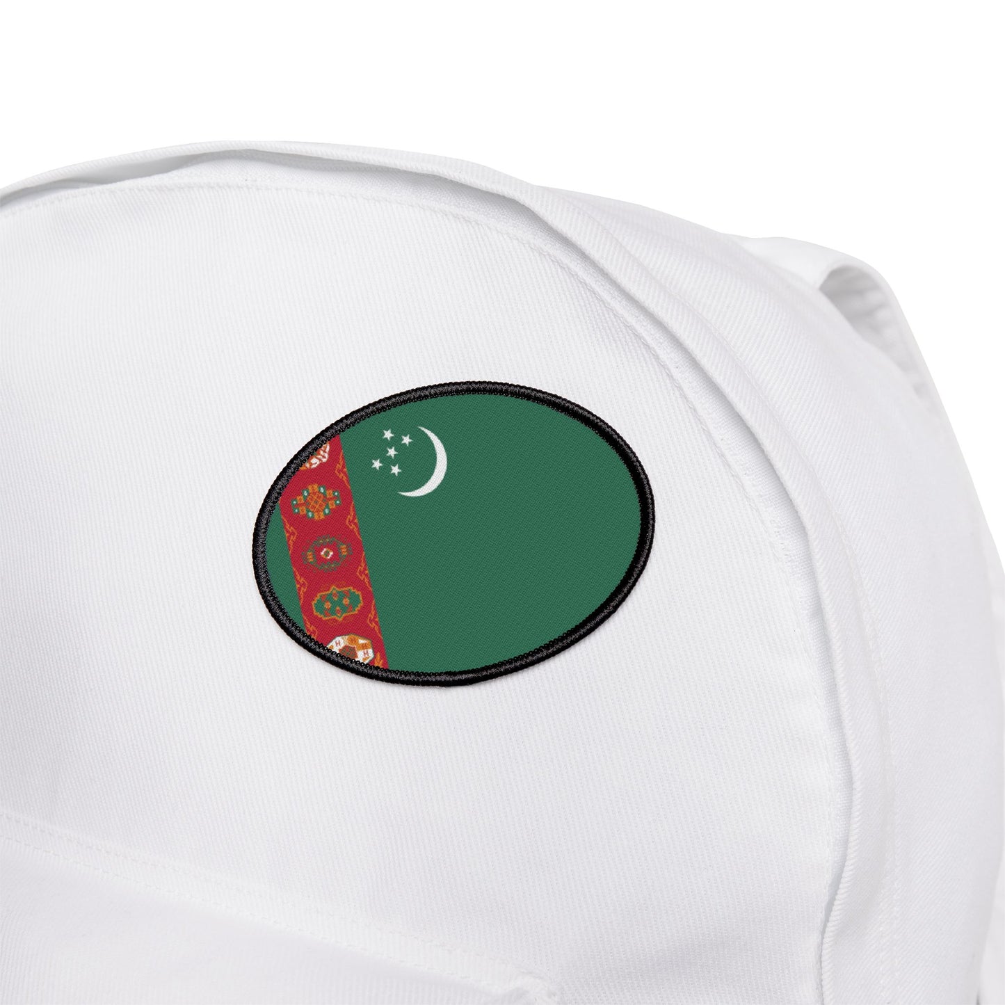Flag Village Turkmenistan Flag Embroidery Iron-On Patches