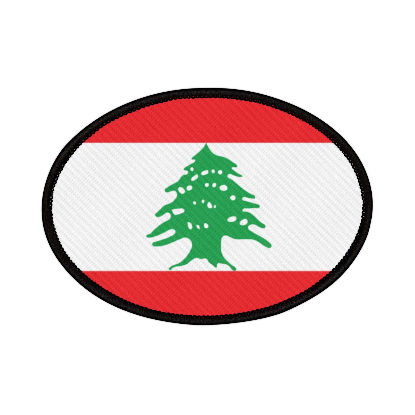 Flag Village Lebanon Flag Embroidery Iron-On Patches