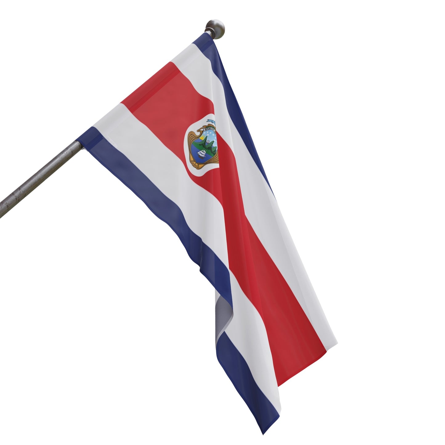 Flag Village Costa Rica Flag 18" x 12" / 36" x 24" / 60" x 36"