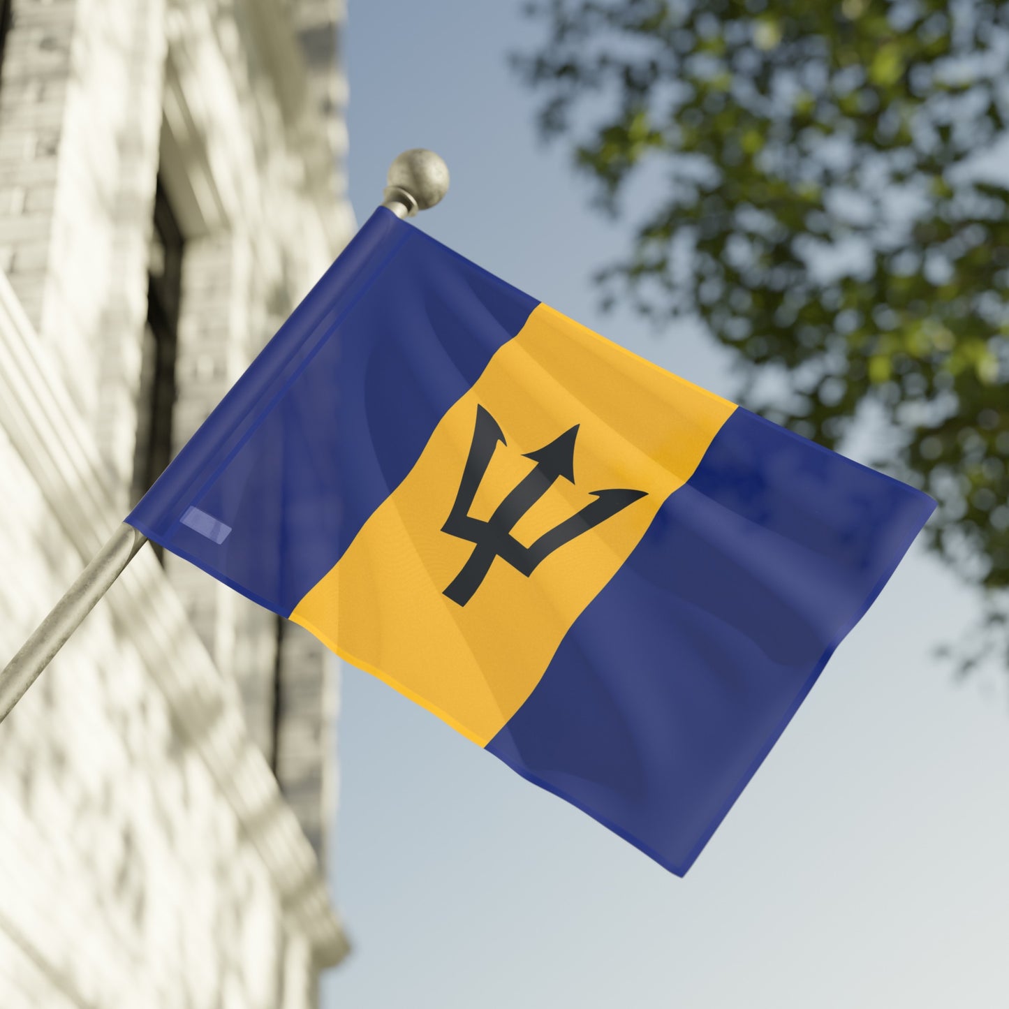Flag Village Barbados Flag 18" x 12" / 36" x 24" / 60" x 36"
