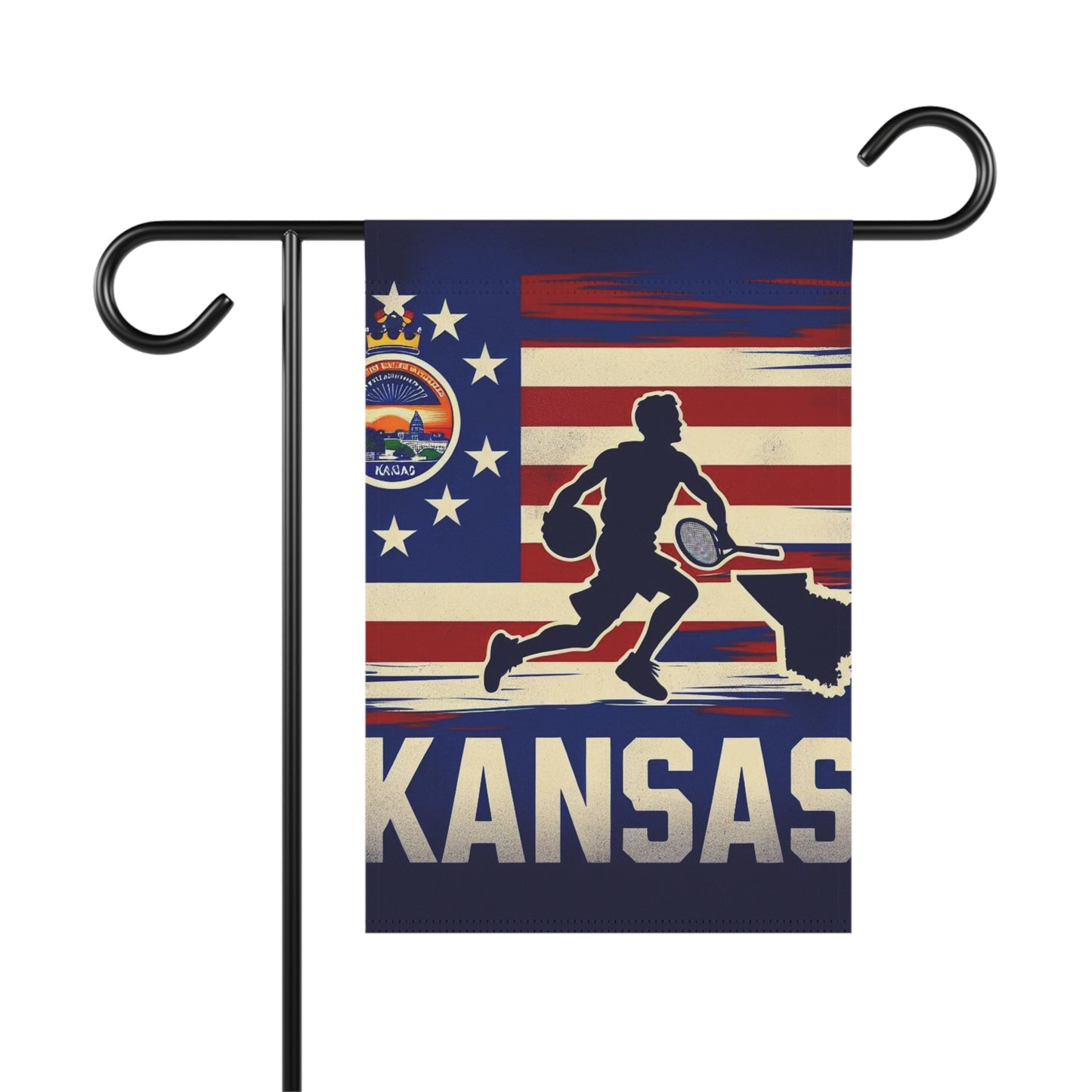 Flag Village Kansas State Flag Sporting Garden & House Banner KS0004
