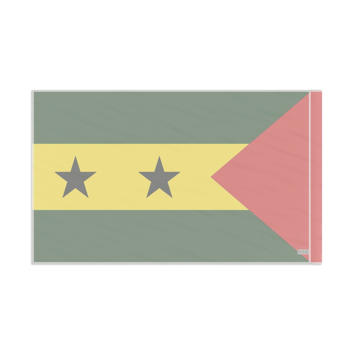 Flag Village Sao Tome And Principe 18" x 12" / 36" x 24" / 60" x 36"
