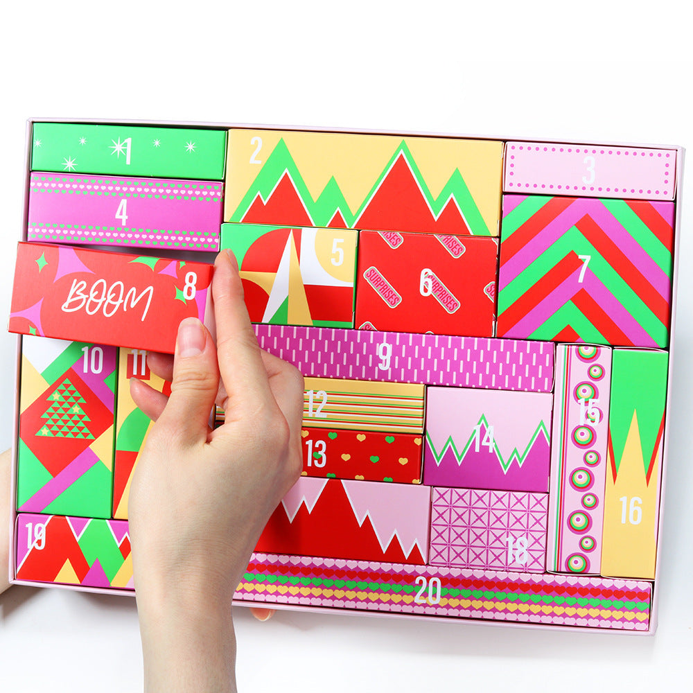 Flag Village Holiday Gift Box Lipstick Eye Shadow Set