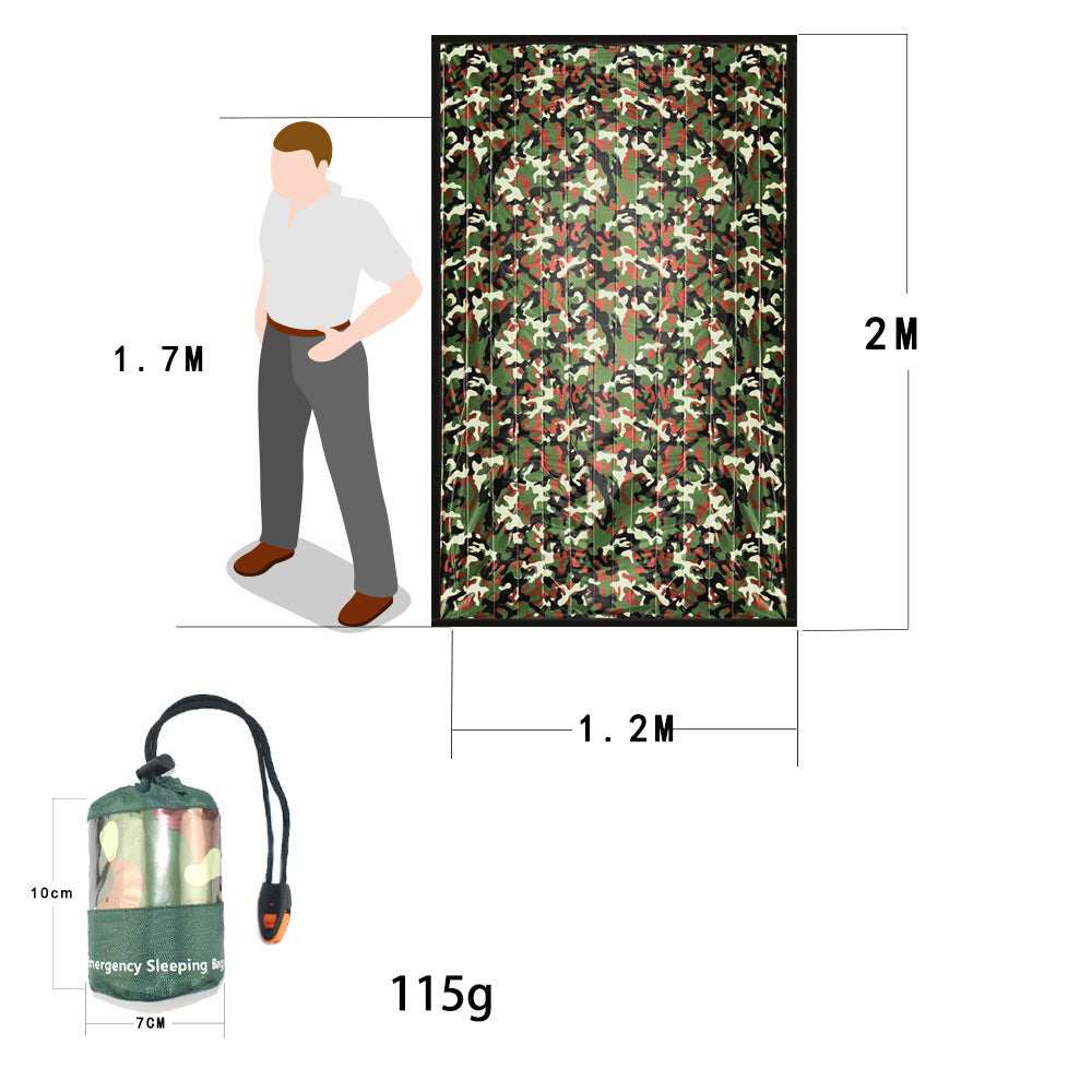 Flag Village Outdoor Emergency Survival Sleeping Bag