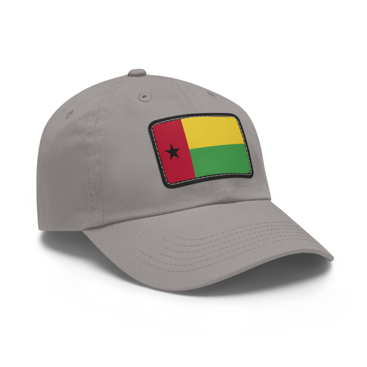 Flag Village Guinea-Bissau Flag Hat Cap with Leather Patch