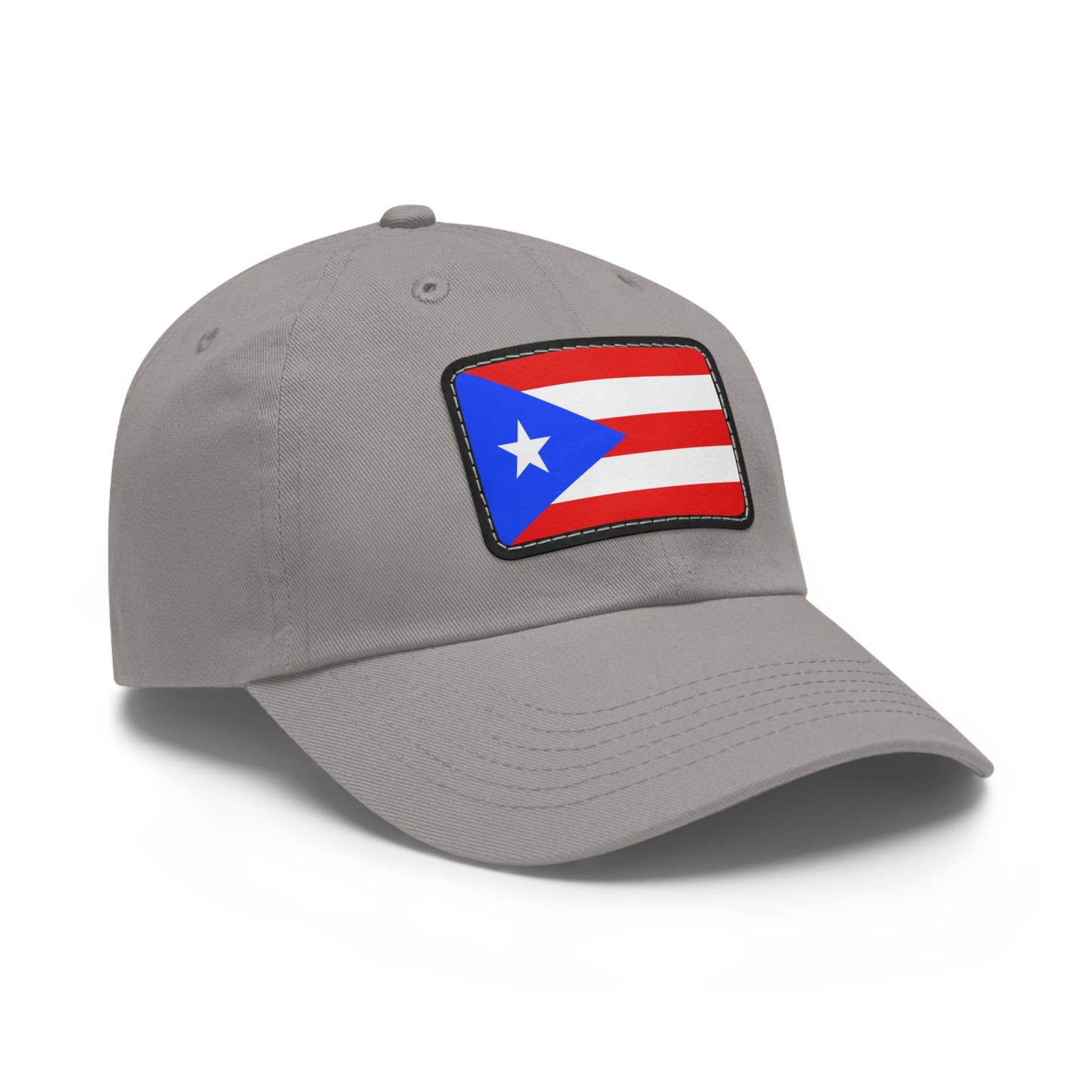 Flag Village USA Puerto Rico State Flag Hat Cap with Leather Patch