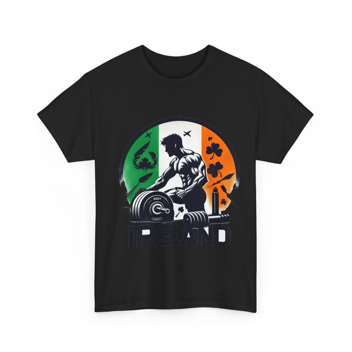 Flag Village Ireland Sporting Flag T-SHIRT Heavy Cotton Tee IRL0001