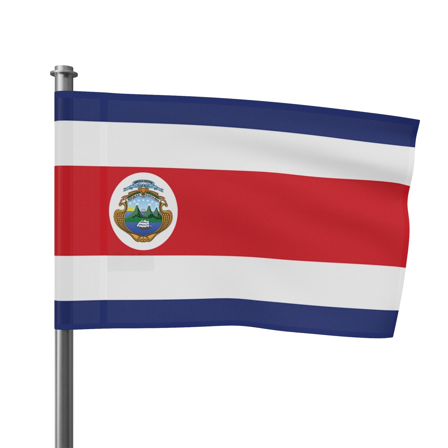 Flag Village Costa Rica Flag 18" x 12" / 36" x 24" / 60" x 36"