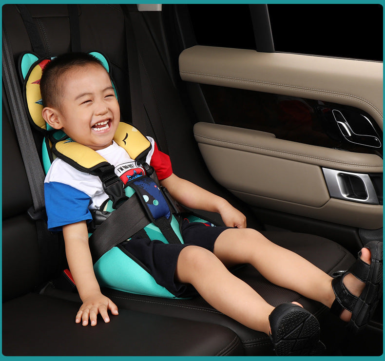 Flag Village Auto Tools Child Safety Seat Car Convenient Dining Chair Removable And Washable Baby Safety Seat
