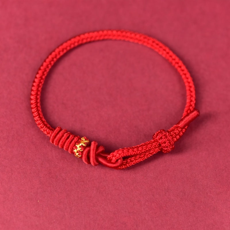 Flag Village String Spool Bracelet Men And Women Couple Gifts Handmade