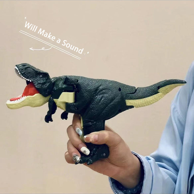 Flag Village Children Decompression Dinosaur Toy Creative Battery-free Telescopic Spring Swing Dinosaur Fidget Toys Christmas Gifts For Kids