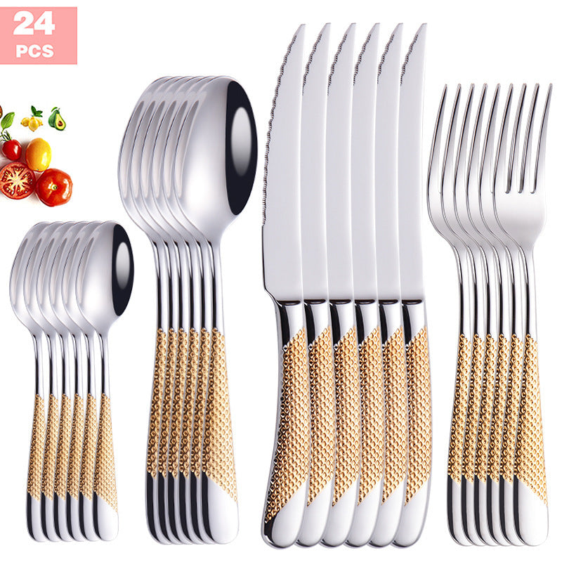 Flag Village Western Tableware Gift Box Cutlery Set