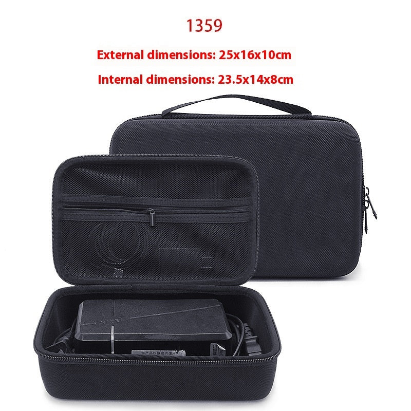 Flag Village Auto Tools EVA Motorcycle Charger Storage Bag Hard Shell Electric Car Power Tools
