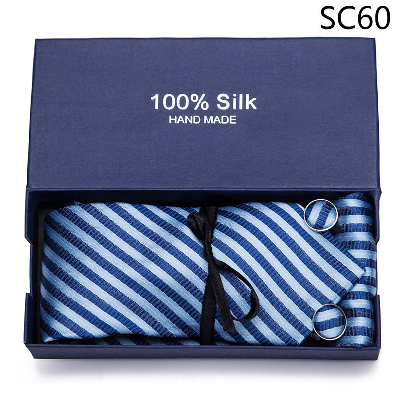 Flag Village Men's Tie Gift Box Set Group Business Formal