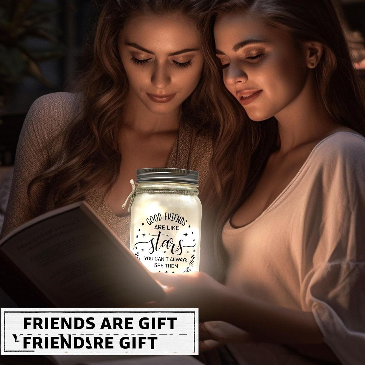 Flag Village Mason Jar Lights Birthday Gifts For Friend