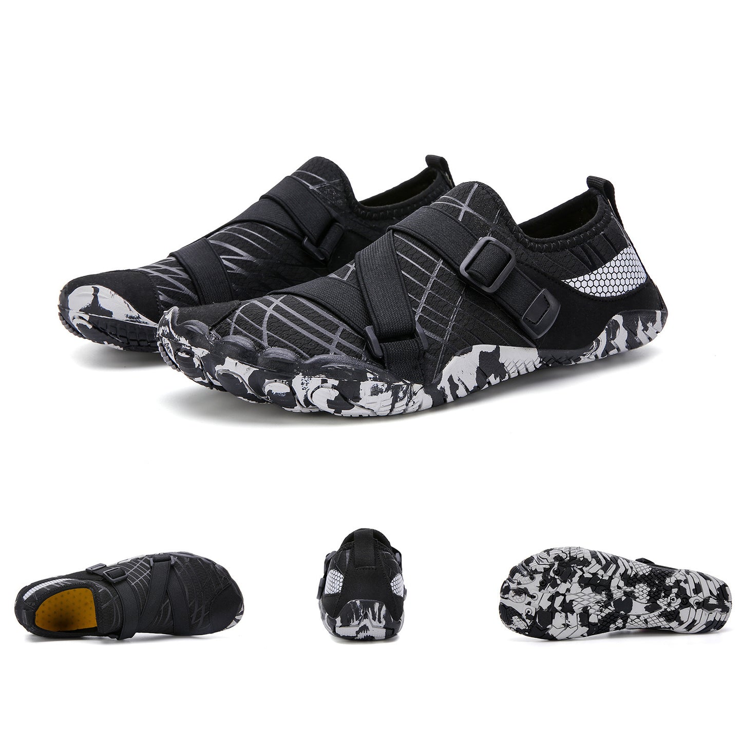 Flag Village Fitness Yoga Outdoor Large Size Hiking Shoes