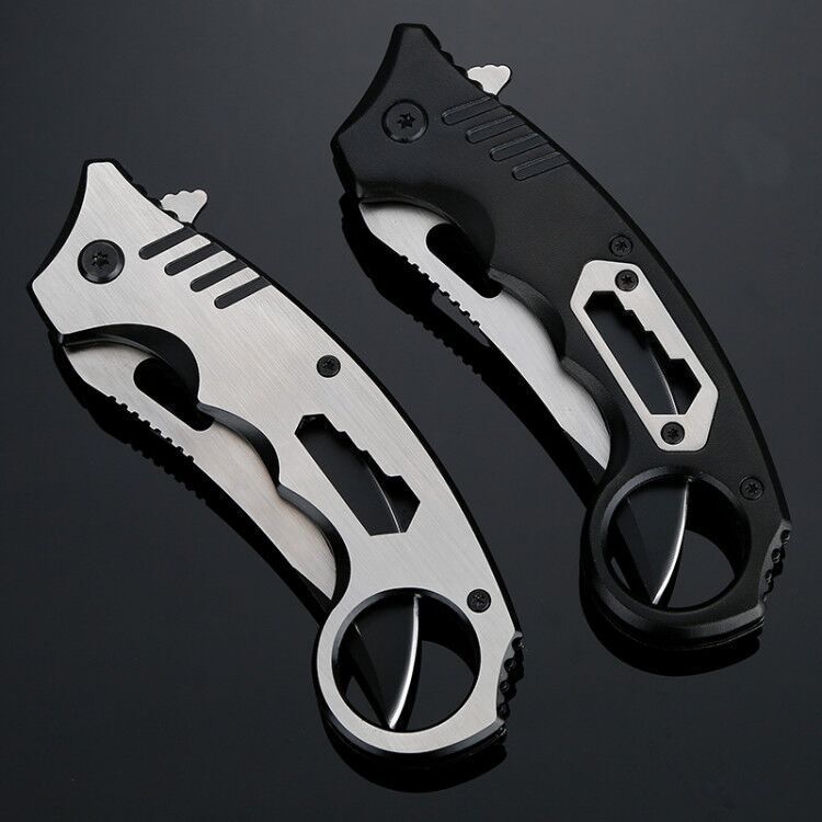 Flag Village Folding Knife Outdoor Knife Camping For Survival