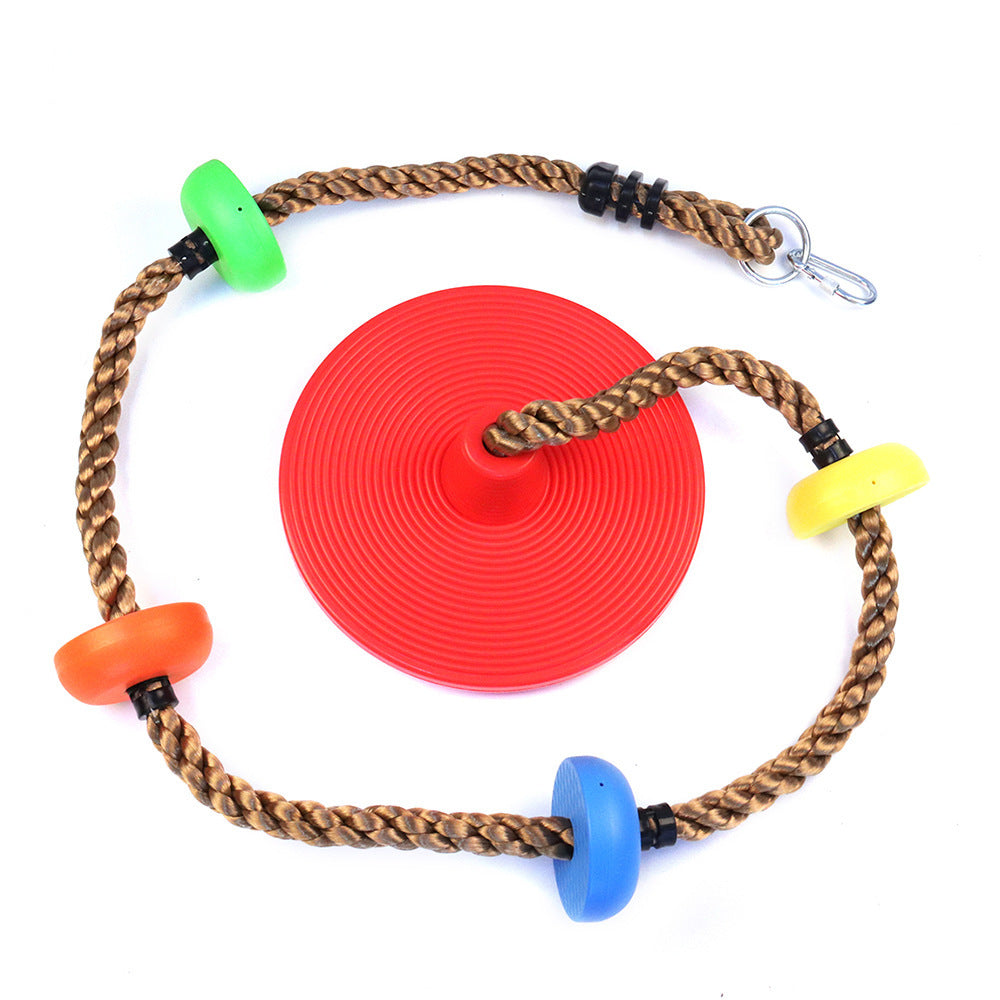 Flag Village Plastic Children's Swing Play Equipment Outdoor Kid Toy Set Accessories