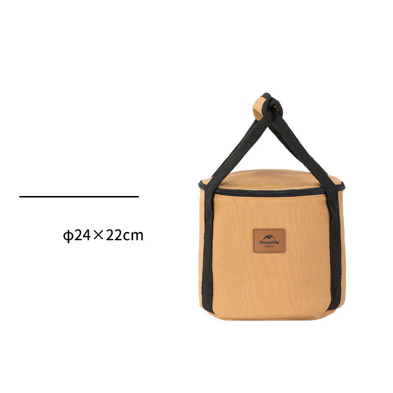 Flag Village Camping Bucket Travel Outdoor Gear Storage Bag